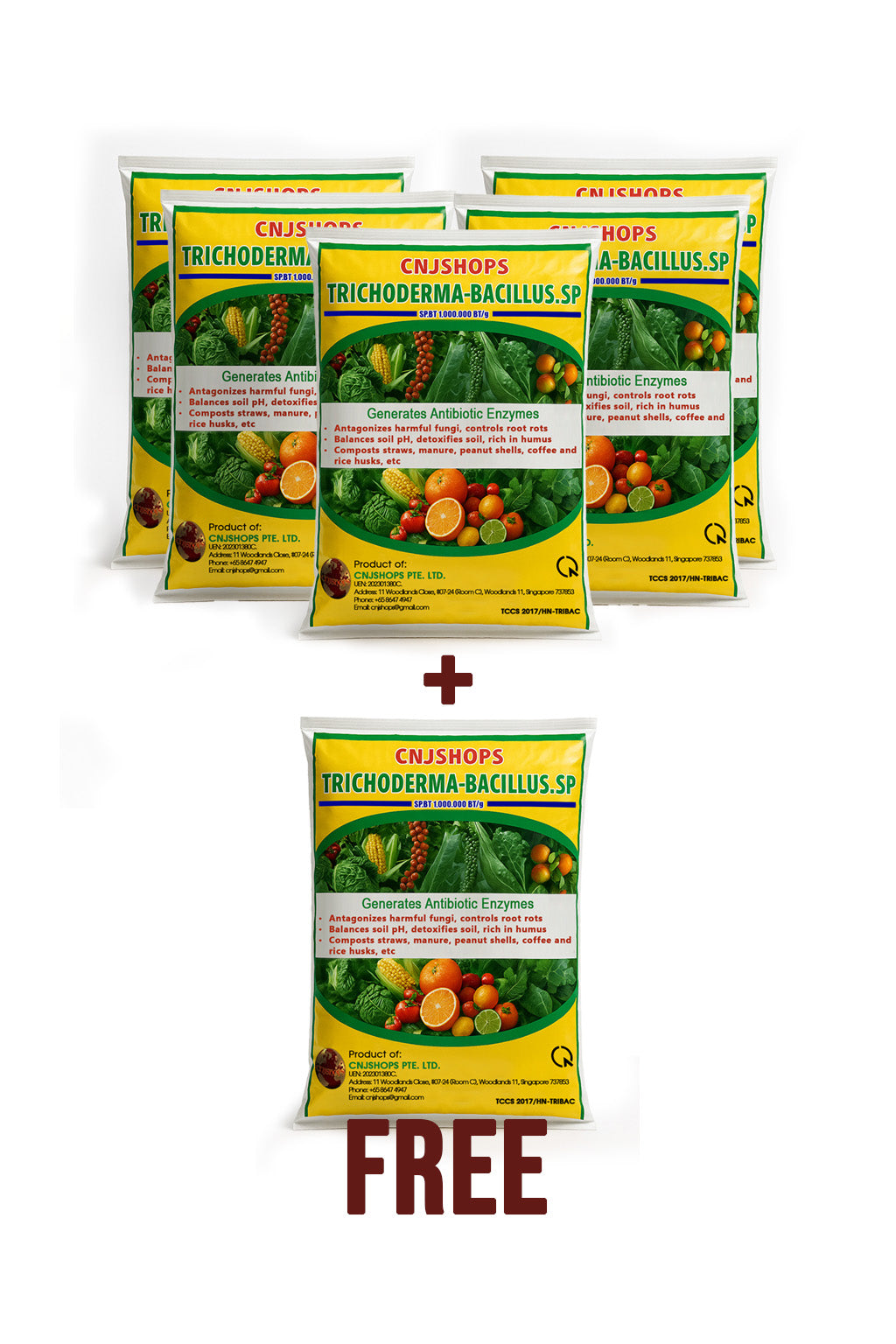 Trichoderma-Bacillus Biofertiliser